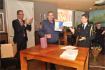 Nieuwjaarsreceptie Brandweer Burgum en Brandweer Gytsjerk